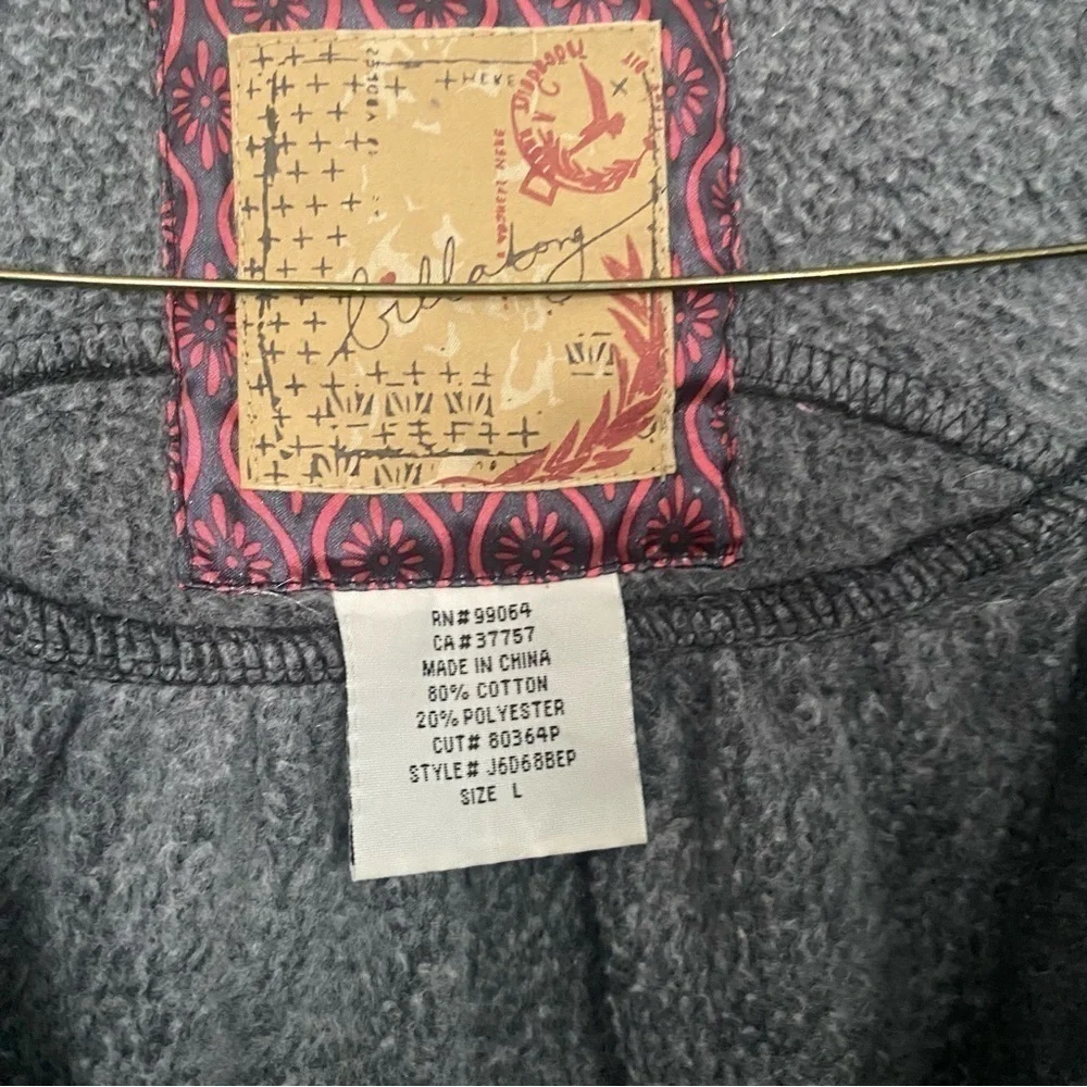 Billabong Button Up Hooded Jacket Y2K L